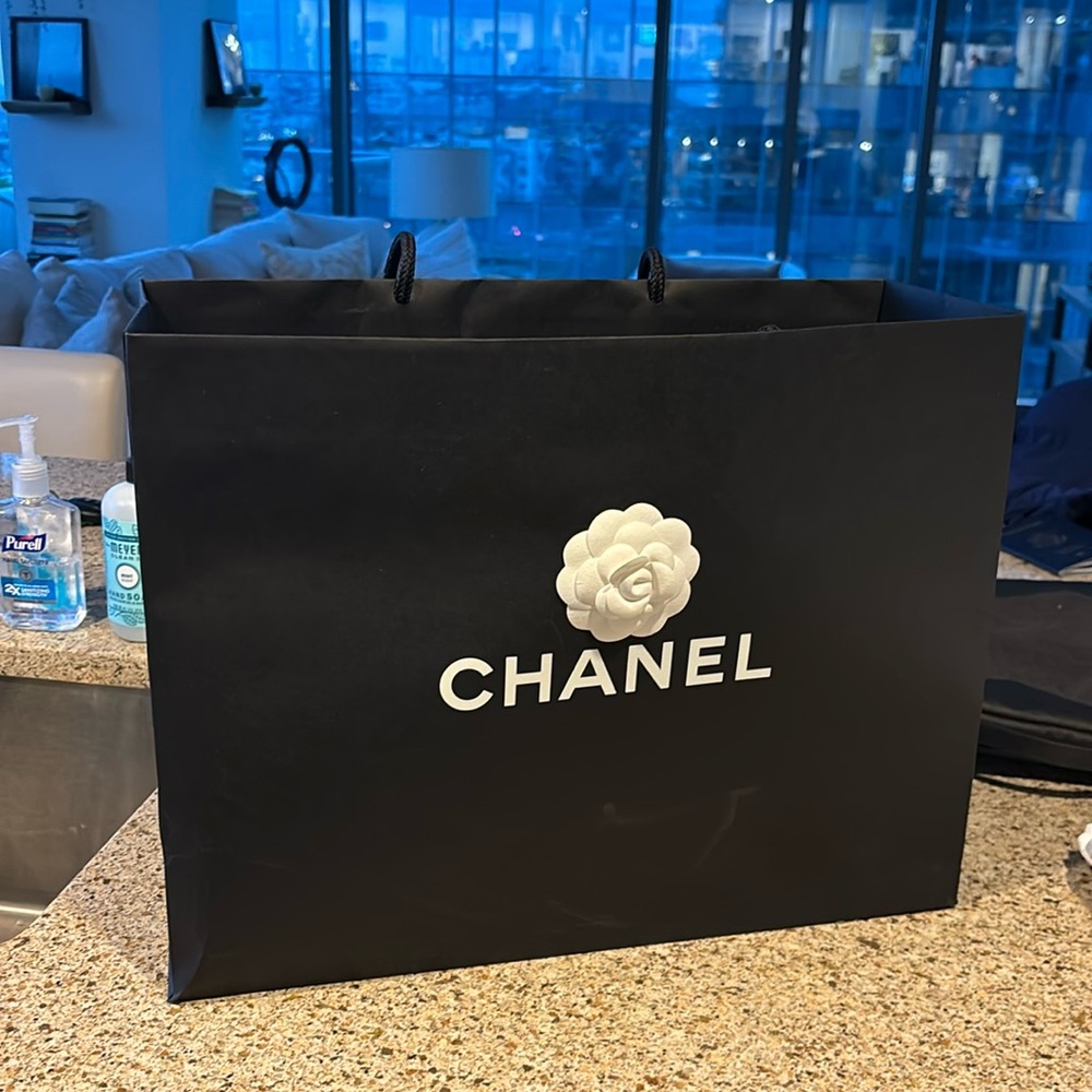Large Chanel shopping bag